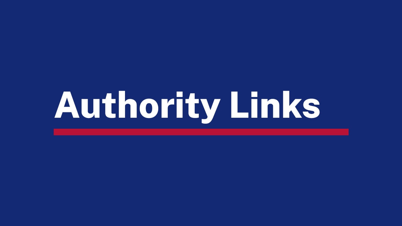 Authority Links